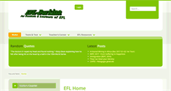 Desktop Screenshot of efl.elearning-burkina.com